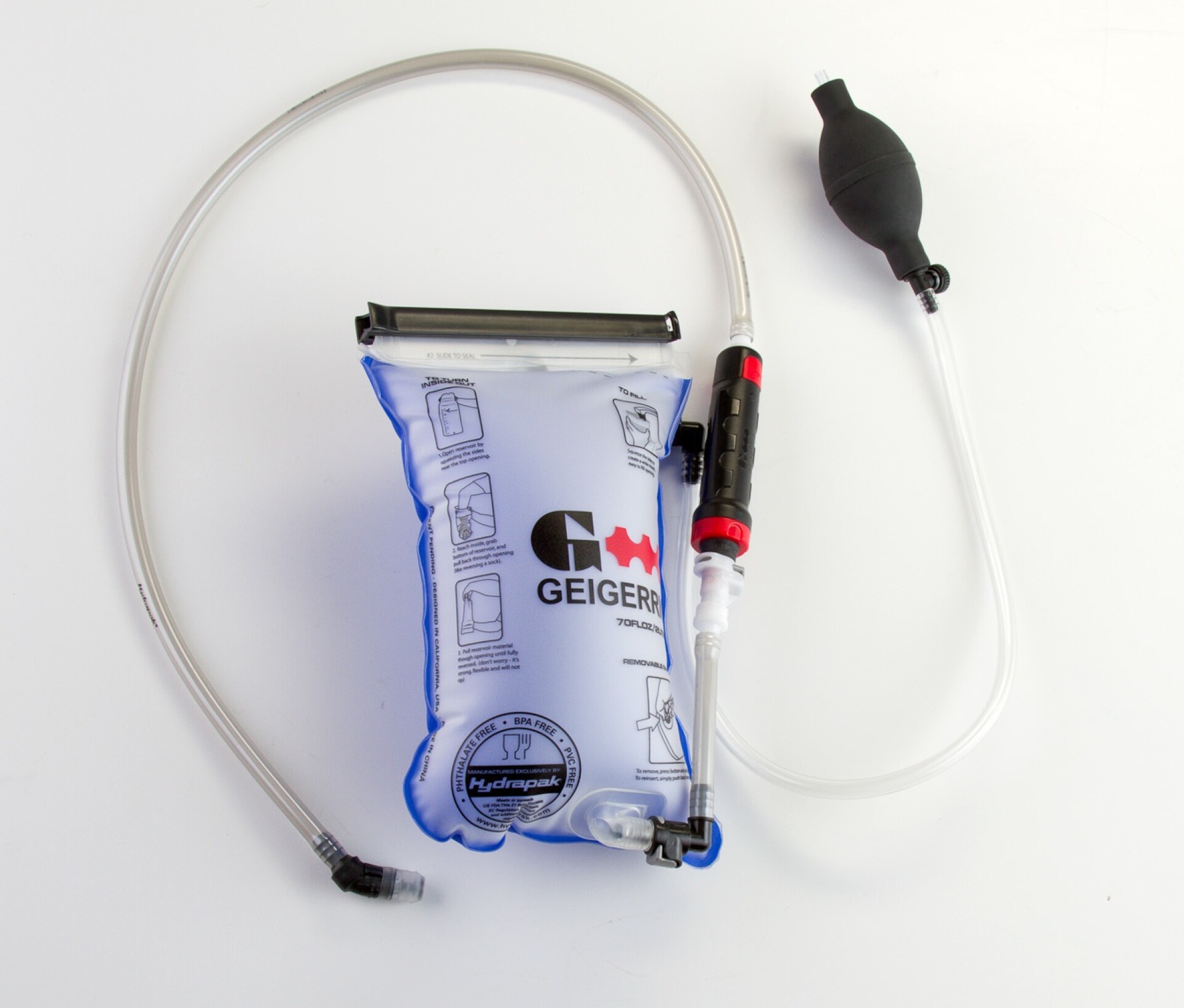 Review GEIGERRIG pressurized hydration pack