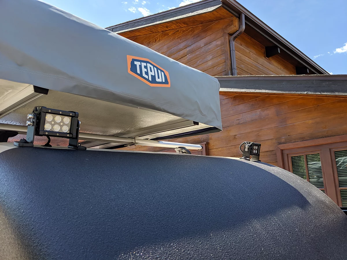 A front Line-X coating adds to the XT50's durability