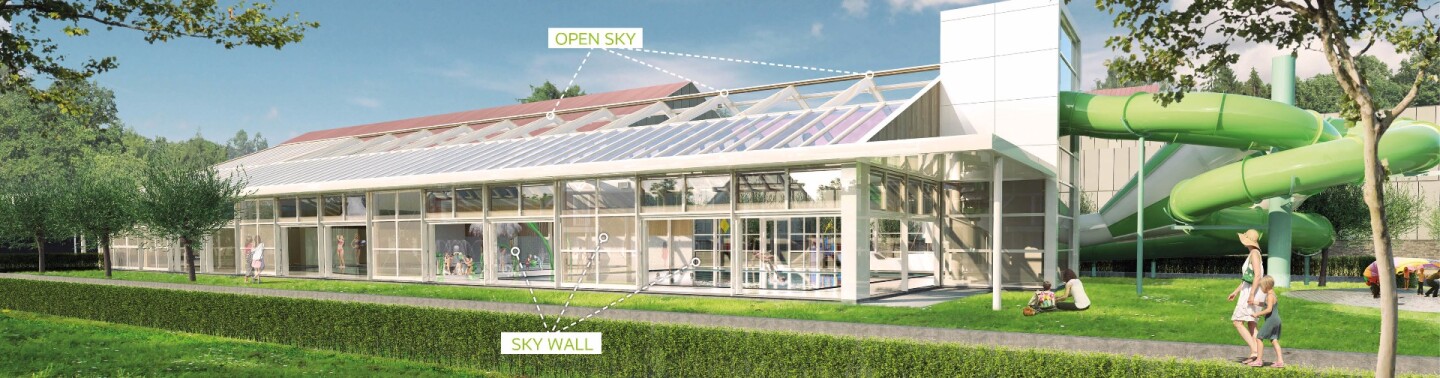 The walls of the pool must be operated manually so as to ensure the safety of patrons