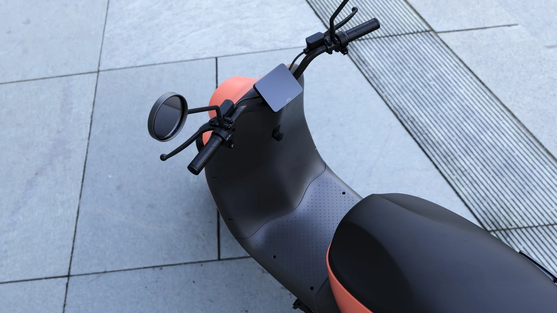 The unu Scooter has an integrated display, but extra features and functions are available via a mobile companion app