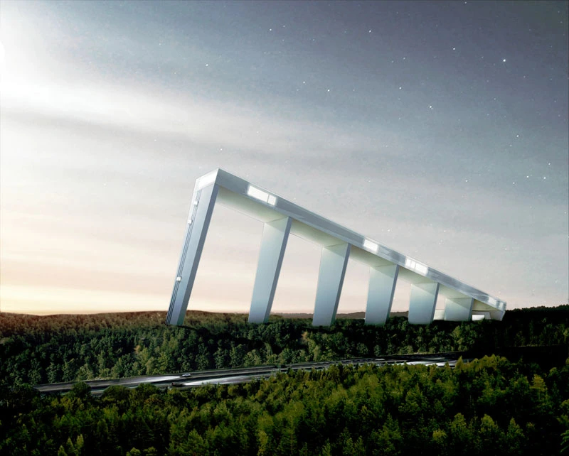 The spectacular Skipark 360 - set to be the largest indoor ski resort in the world (image from skipark360)