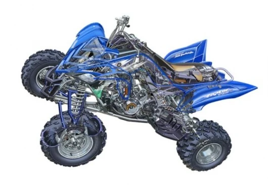 Cutaway drawing of Raptor