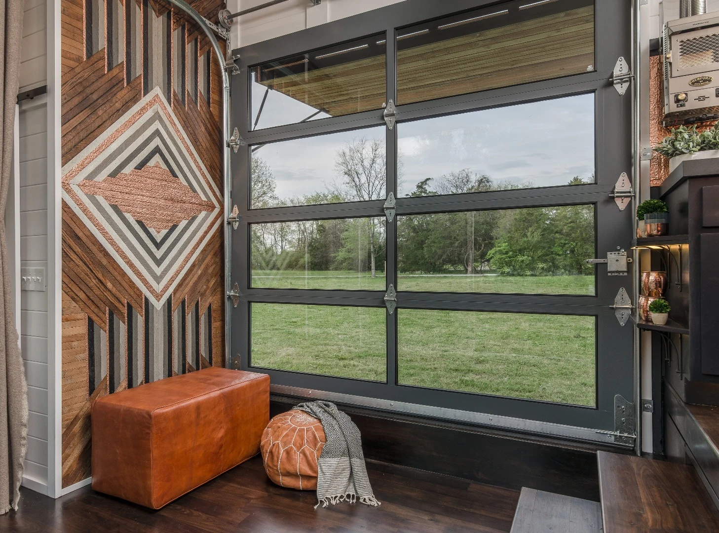 The Escher's feature wall