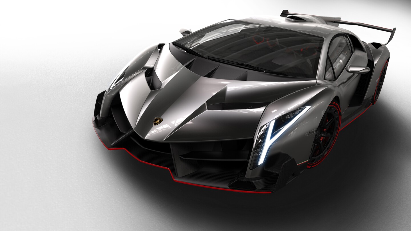 The new Veneno is a racing prototype / road-going super-car designed as a special tribute to the 50th anniversary of Automobili Lamborghini