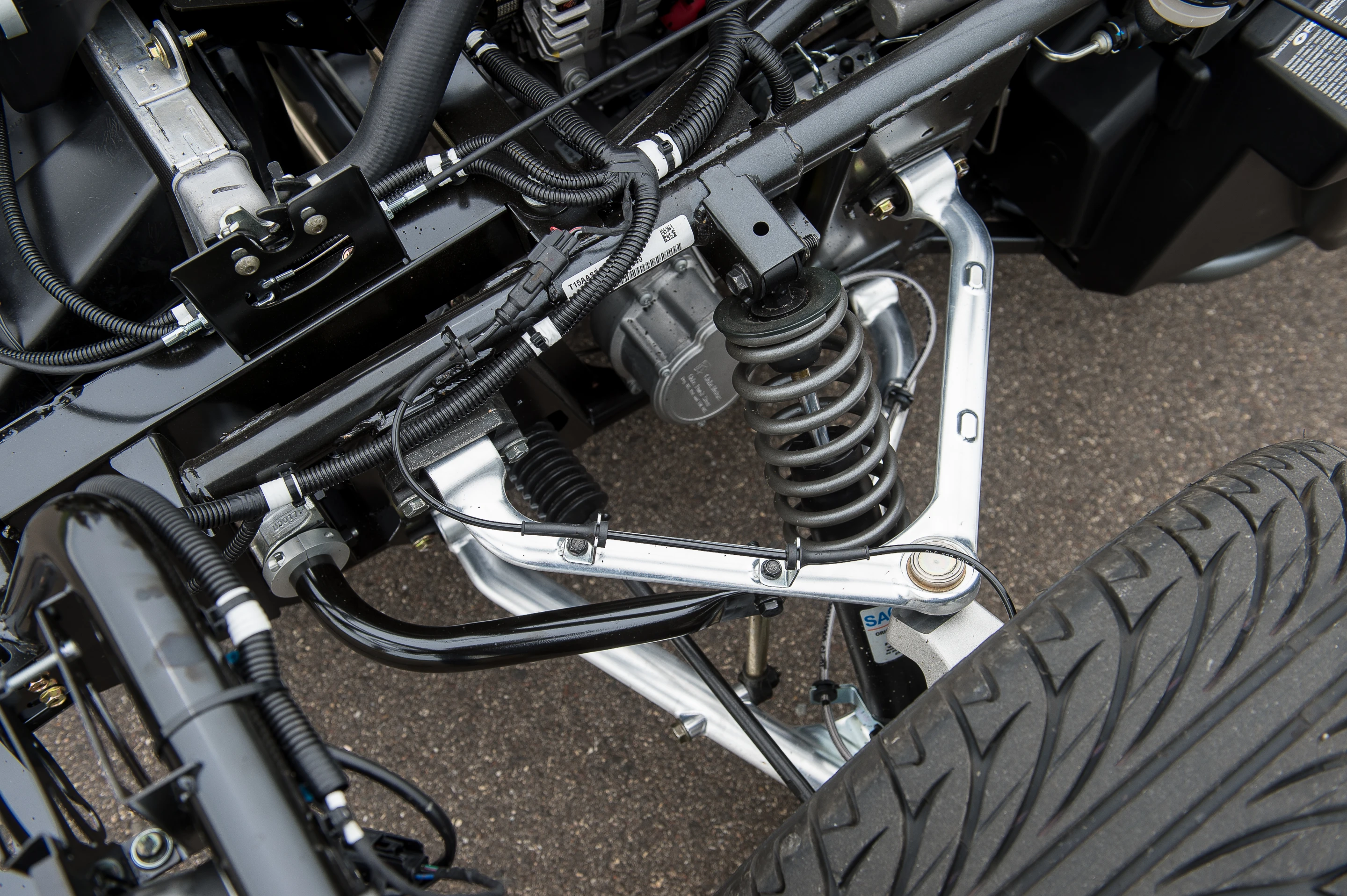 Suspension detail