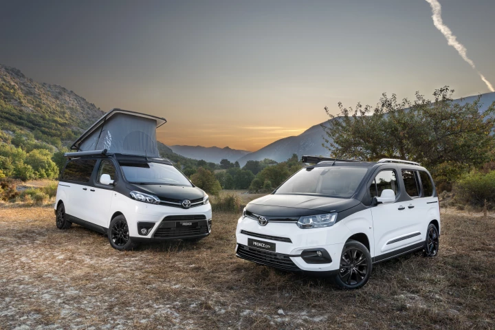 Toyota has used the Proace minivan as the basis for a pair of capable campers and city workhorses