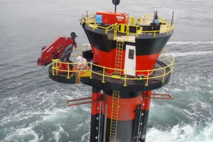 Installation complete: SeaGen tidal energy generator