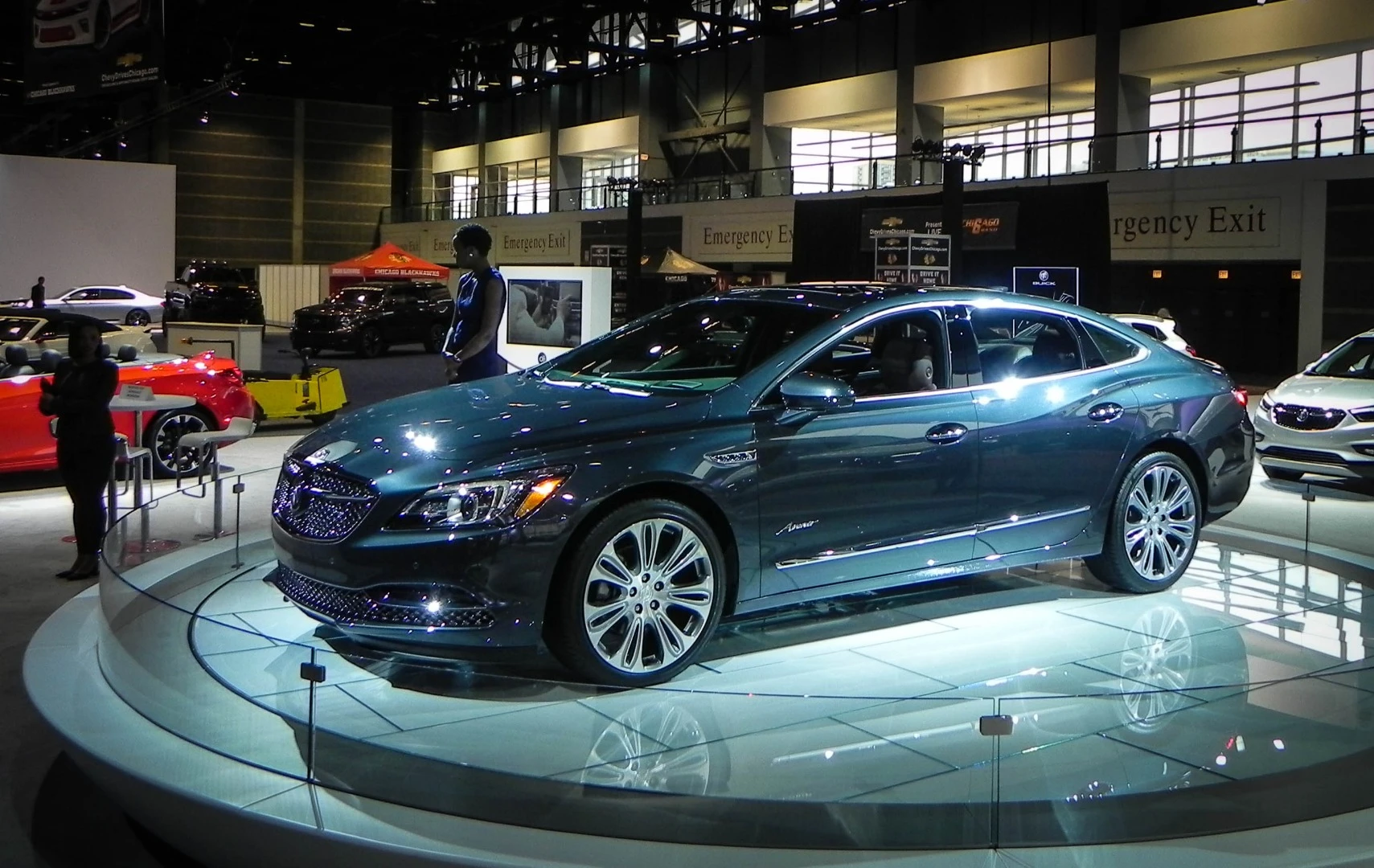 This Avenir model from Buick builds on a concept vehicle shown in Detroit about three years ago