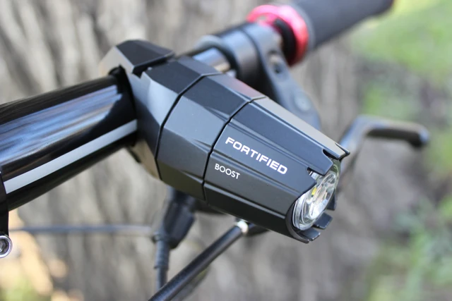 The Aviator Boost puts out 300 lumens, while the standard model manages 150 (Photo: Ben Coxworth/Gizmag.com)