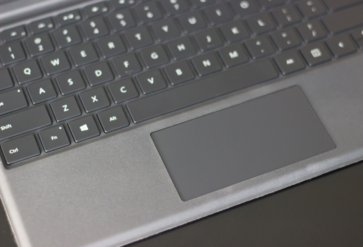 The new Type Cover (which is also compatible with Surface Pro 3) has better keys and trackpad