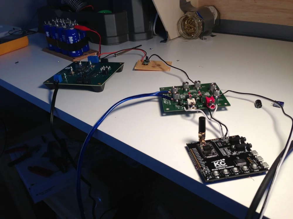 Early prototypes were called Flux speakers