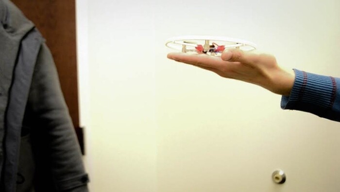 The Jackie proof of concept prototype is based on a modified Crazyflie quadcopter