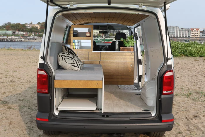 Bullifaktur tidied up into drive/sofa seating position