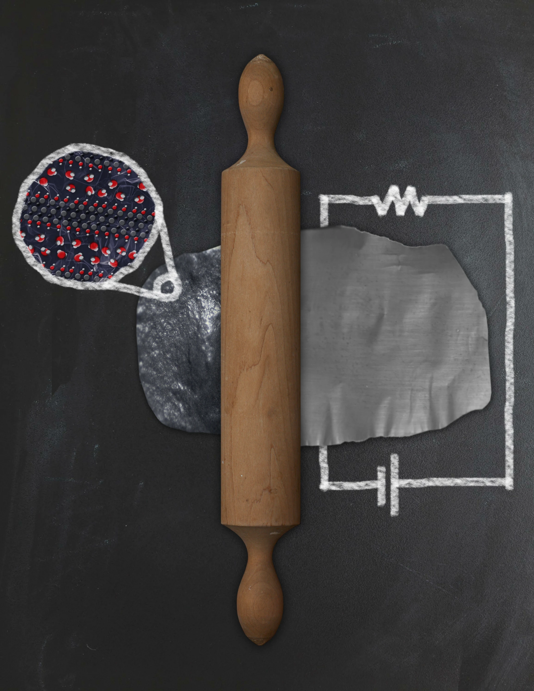 The rolling pin denotes malleability. Obvs (Photo: Drexel University)