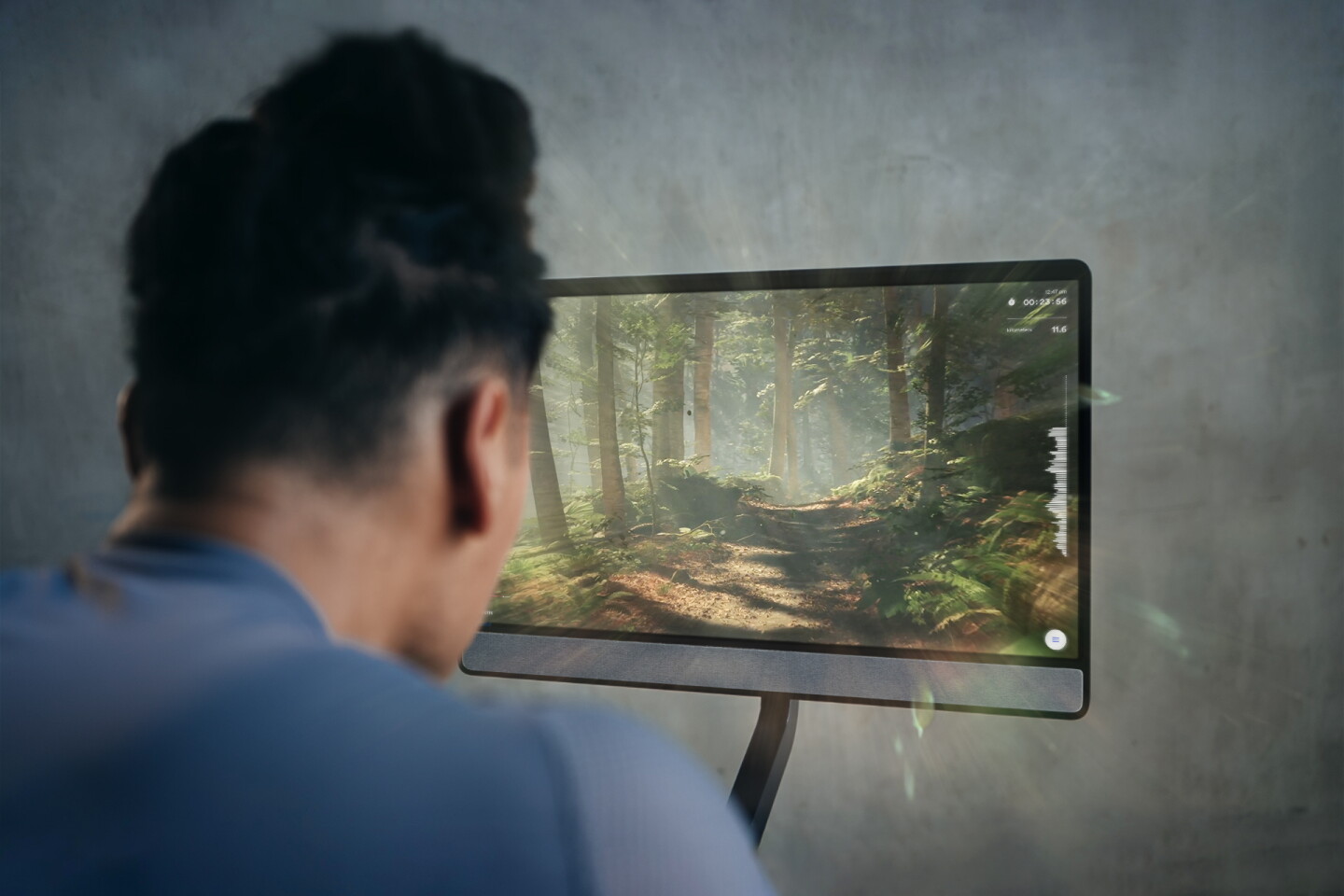 All of the routes are based on 3D volumetric scans of real-world trails