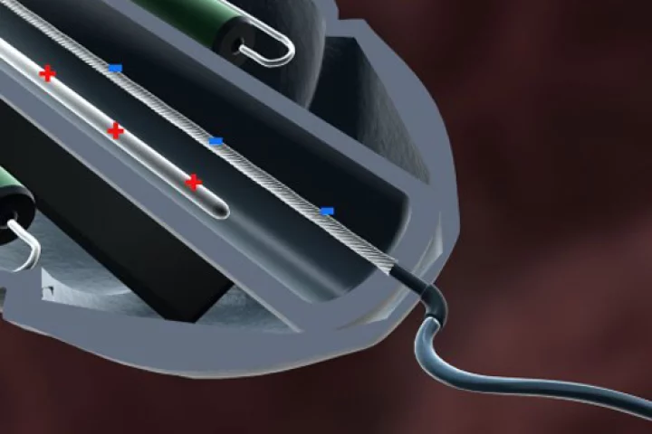 Scientists have created a tiny artificial muscle, that could be used in motors to propel nanobots inside the human body (Image: University of Wollongong)
