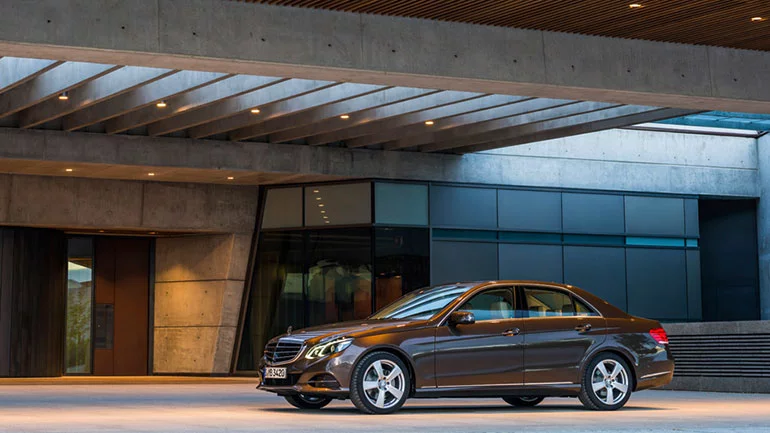 2014 model year Mercedes-Benz E-Class Luxury trim