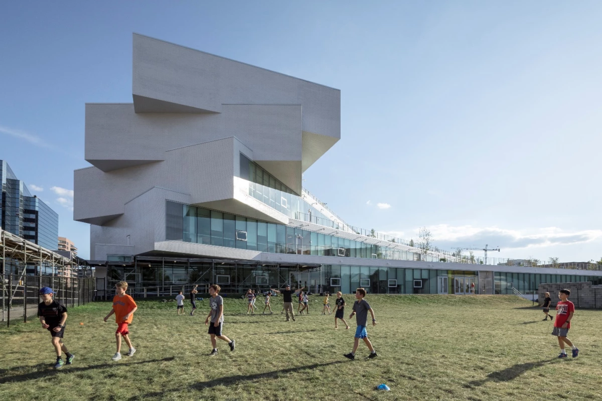 The Heights' unusual design is informed by its location in a compact urban site