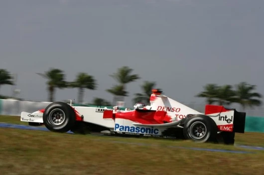 Jarno Trulli now holds third place in the drivers championships.