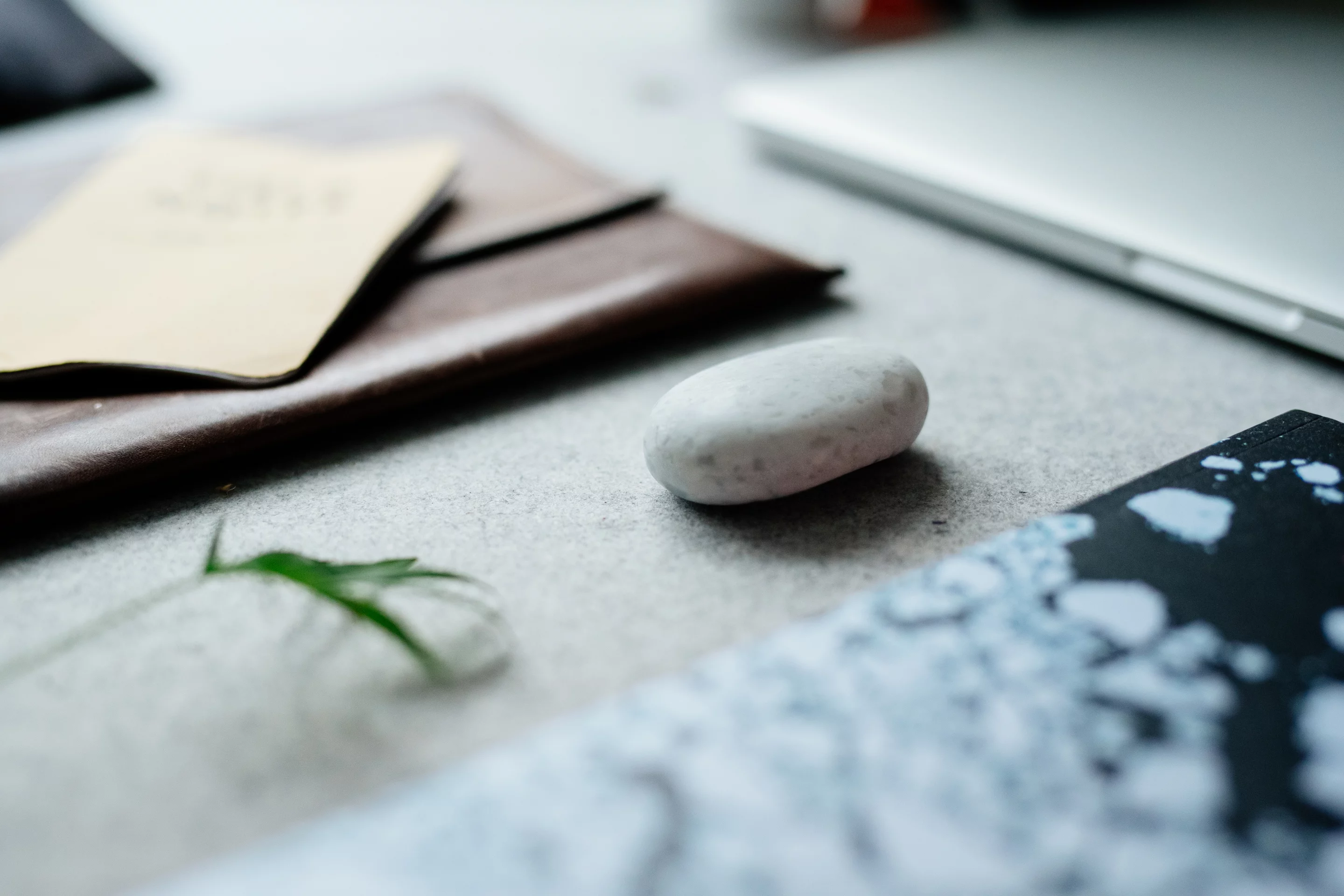 The Moment Pebble is a glowing rock that is supposed to help with mindfulness