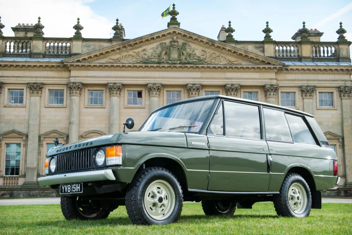 The first production Range Rover sold for £132,250 (US$213,000)