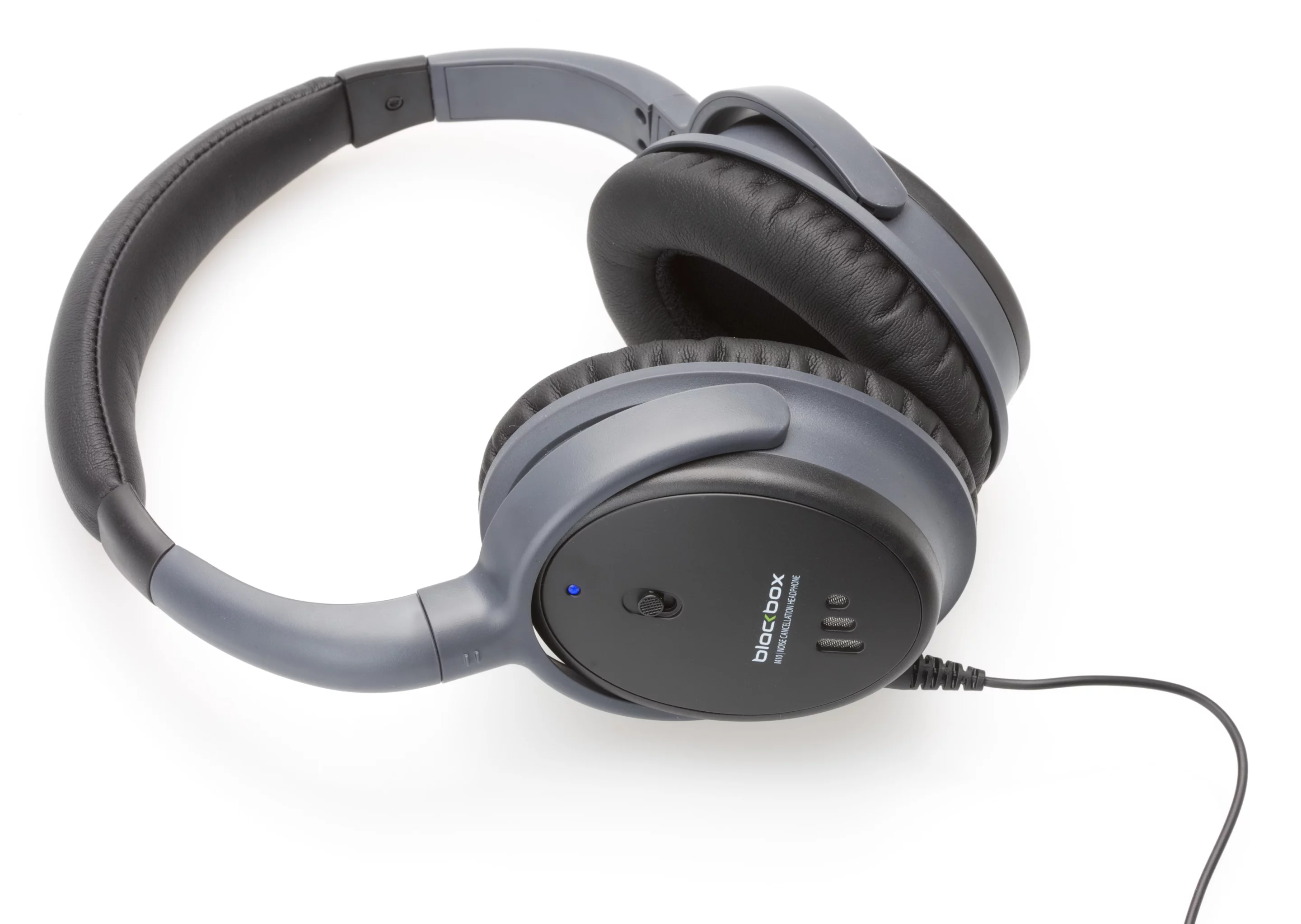 The BlackBox M10 circum-aural headphones with Active Noise Rejection technology