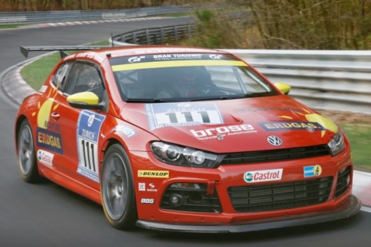 Up for the challenge: VW is planning to put its EcoFuel engines to the test on the world’s most demanding race track