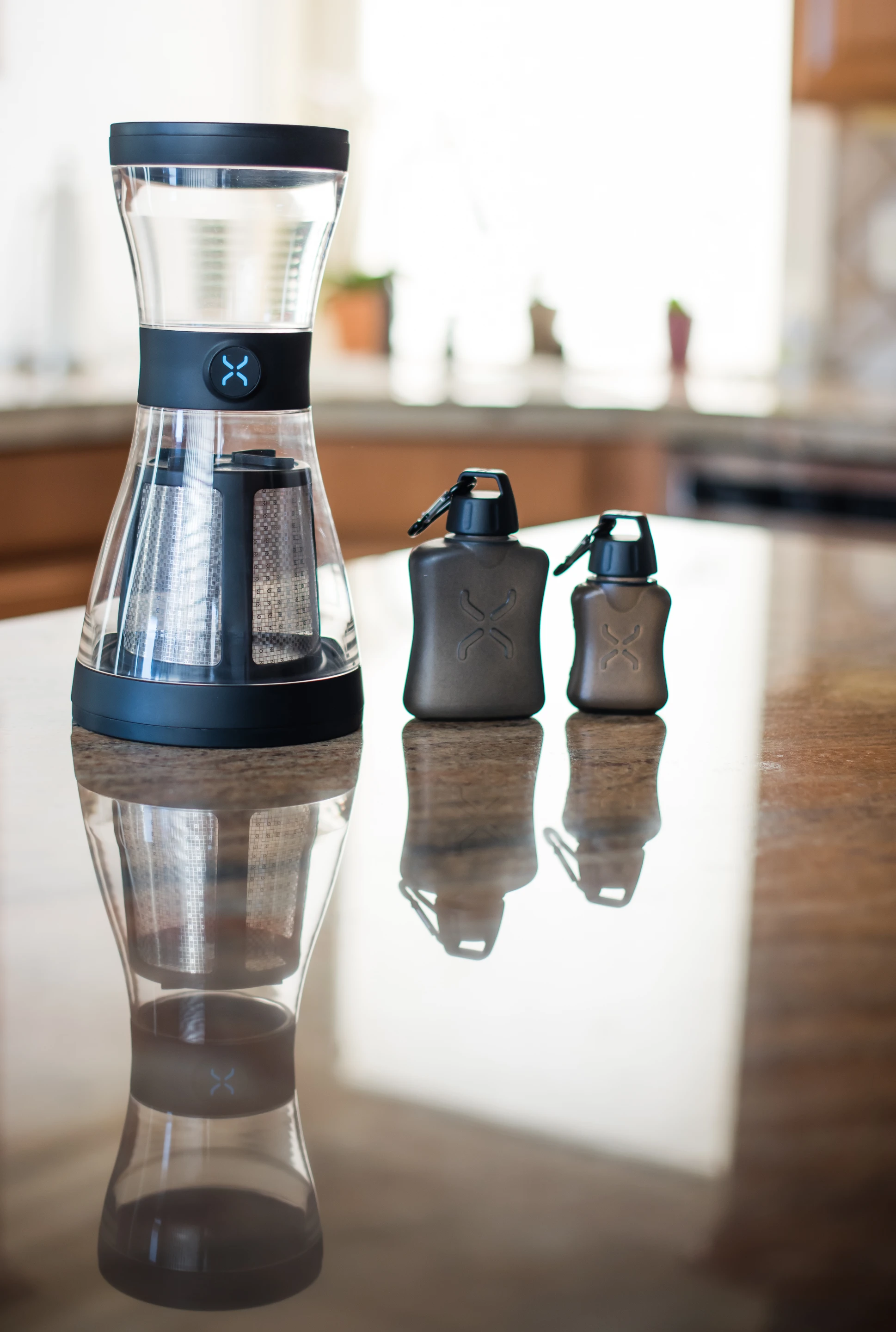 Different sized add-ons for BodyBrew