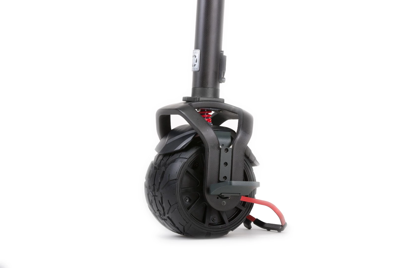 At rest, the Kiwano K01 has a kickstand which can be retracted