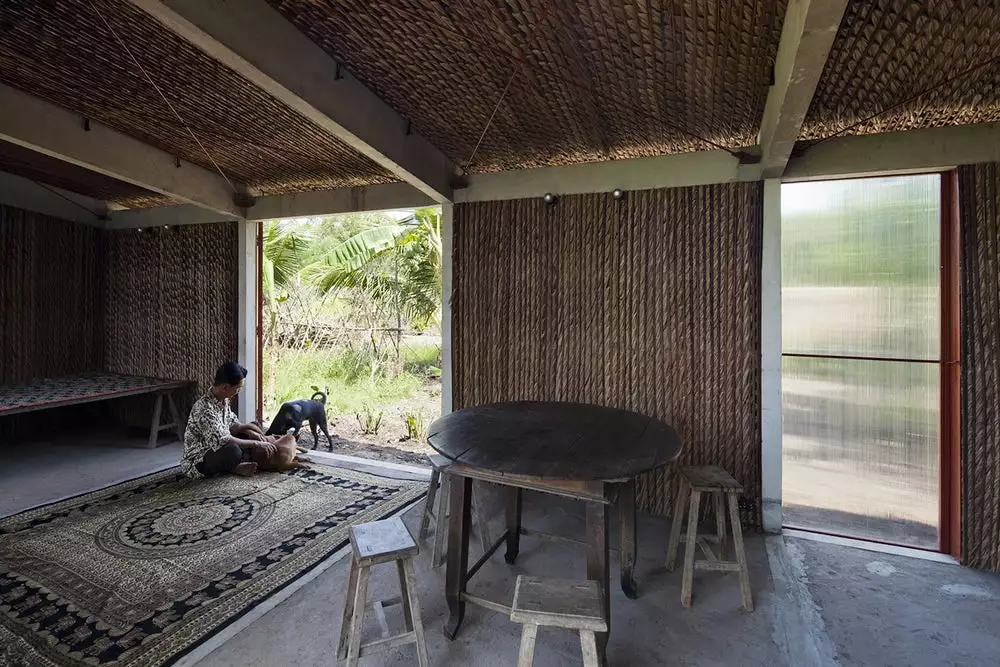 The main goal of the S House by Vo Trong Nghia Architects is to offer durability, affordability, and ease of repair. It was designed to retail for less than $4,000