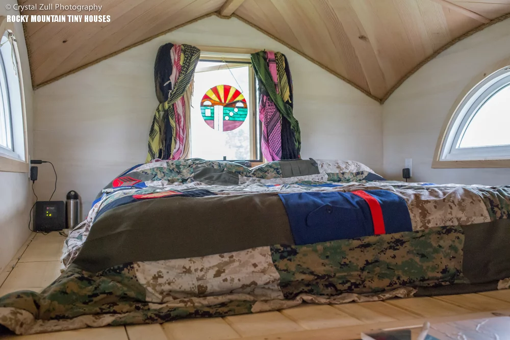 The master loft bedroom