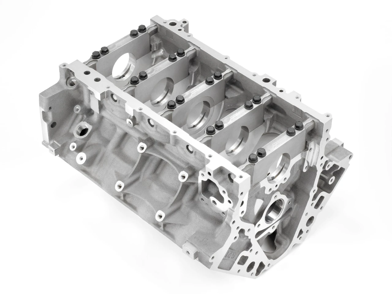 Corvette LT1 V-8 engine block