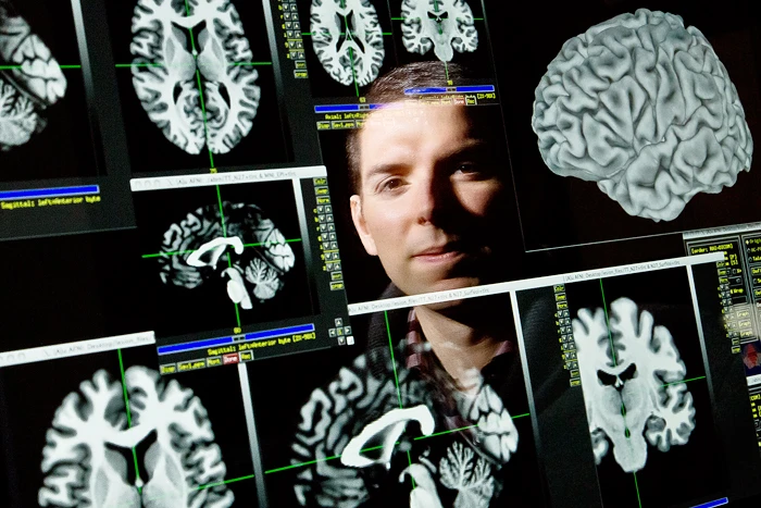 University of Illinois neuroscience professor Aron Barbey
