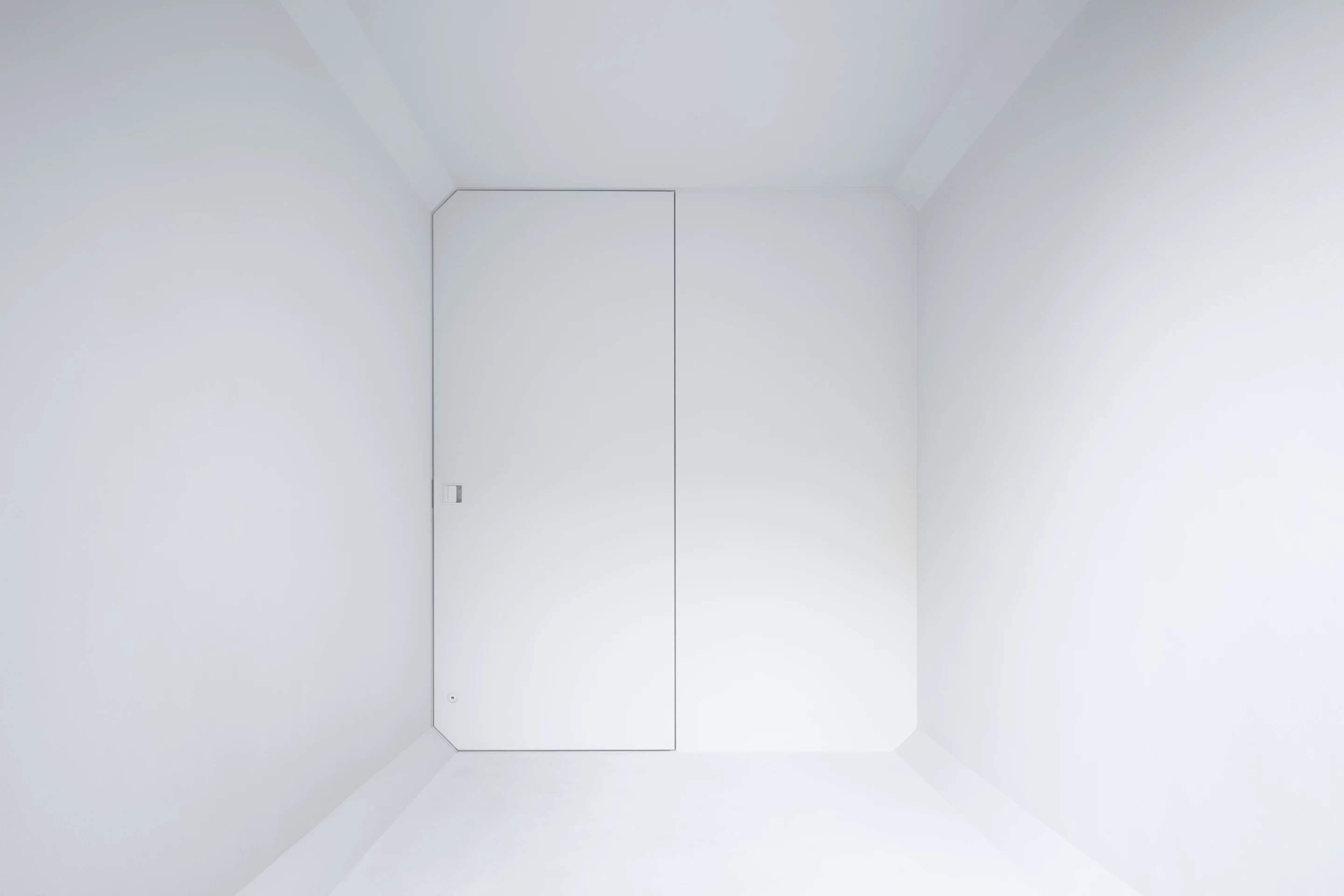 The Culvert Guesthouse doors feature a custom door handle designed by Nendo