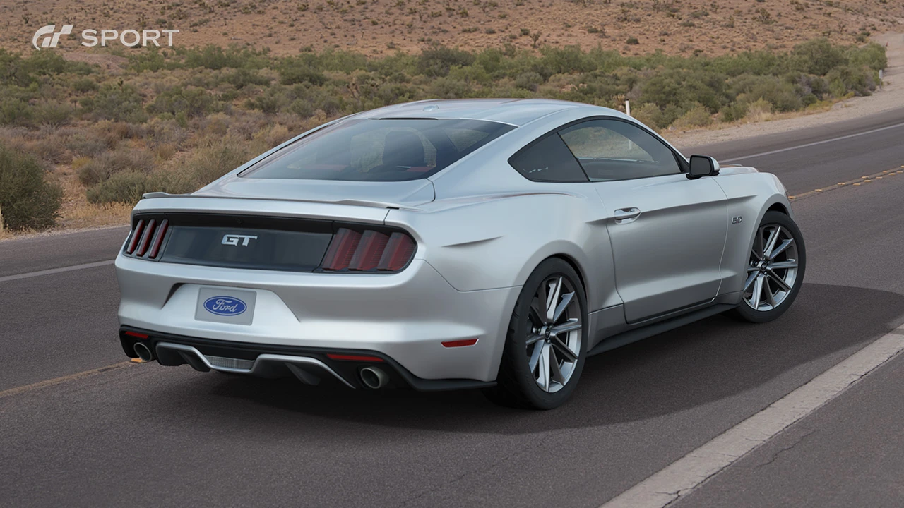 The Mustang GT lovingly recreated in Gran Turismo