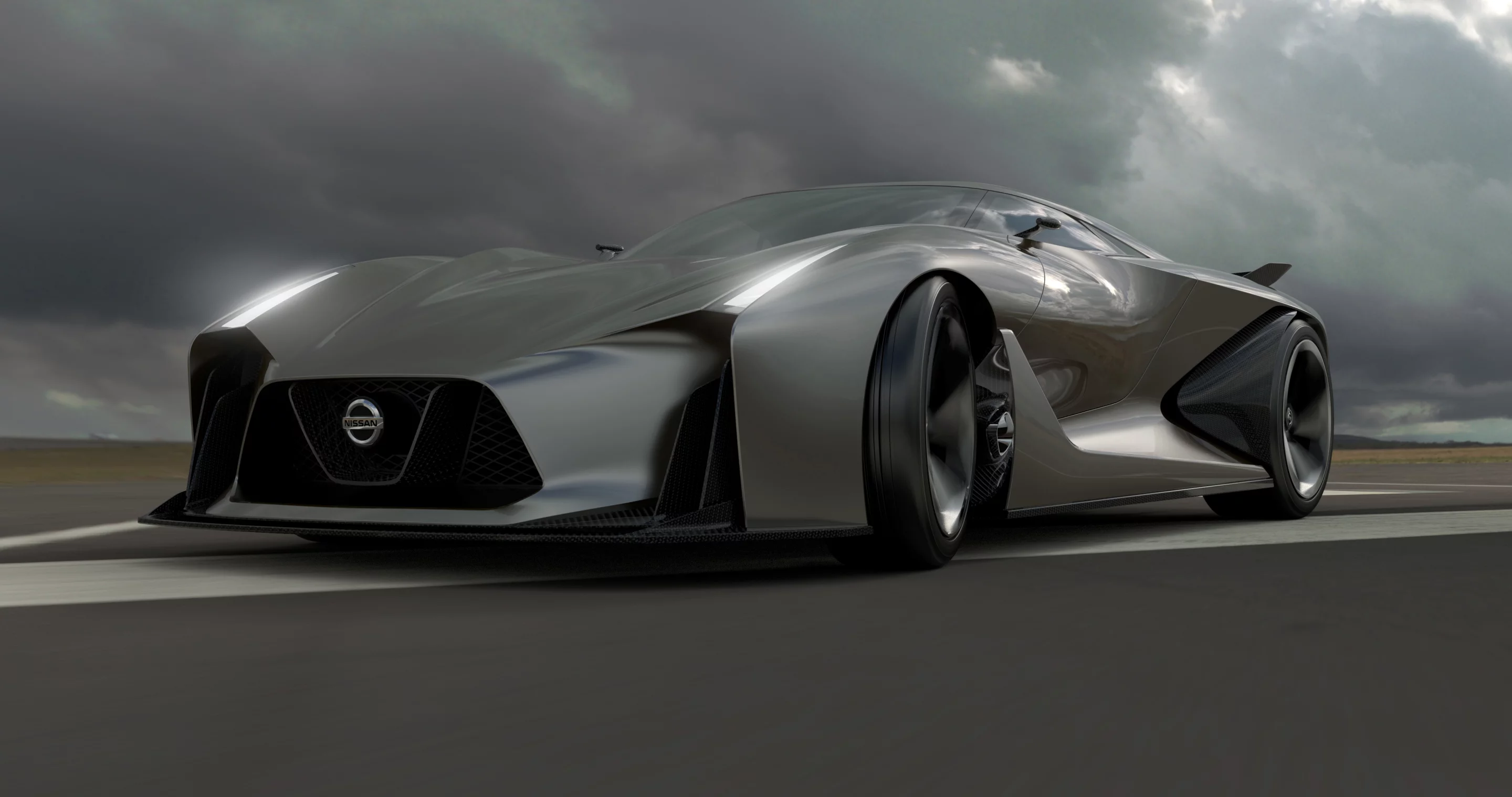 The Concept 2020 Vision Gran Turismo oblique view