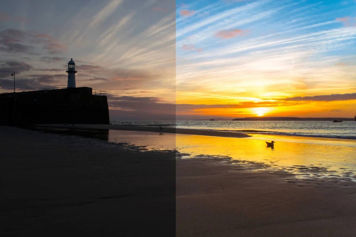New Atlas looks at the benefits of shooting RAW files, including their post-processing potential, as shown here