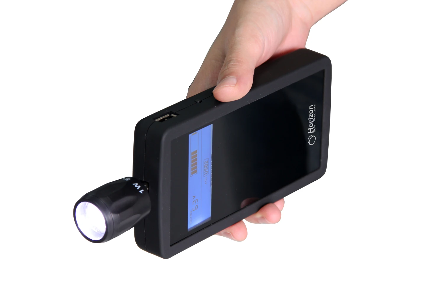 The Sunbox USB 3.0 flashlight head