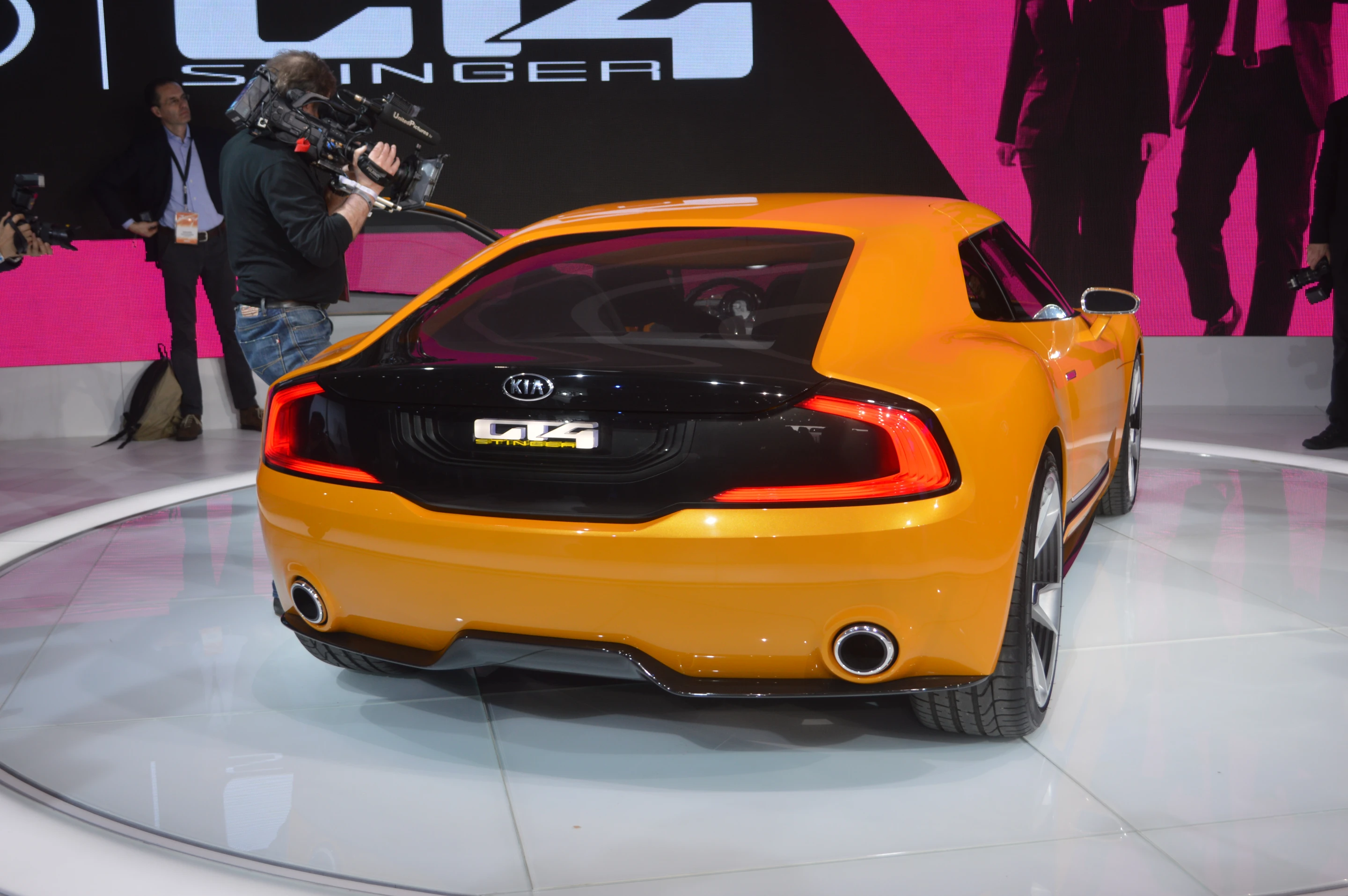 The GT4 Stinger is a sporty hatchback