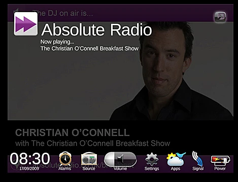 The Pure Sensia touchscreen radio - a Swiss army knife of a device