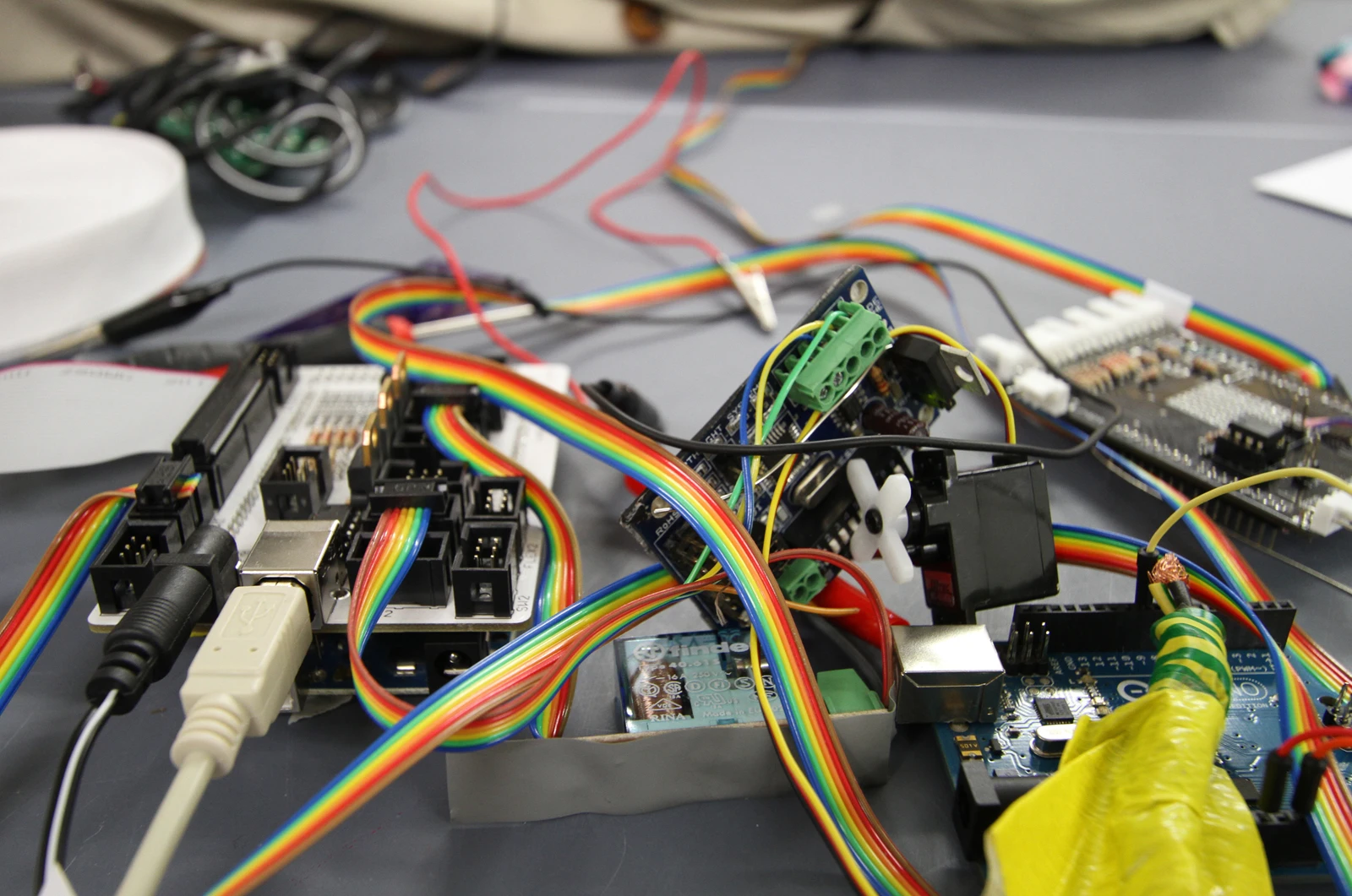 In addition to a microprocessor, the two jackets hold both a CMU and Raspberri Pi Camera (Photo: Hirsch & Mann)