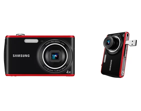 The Samsung PL90 features a sensible built-in USB connector