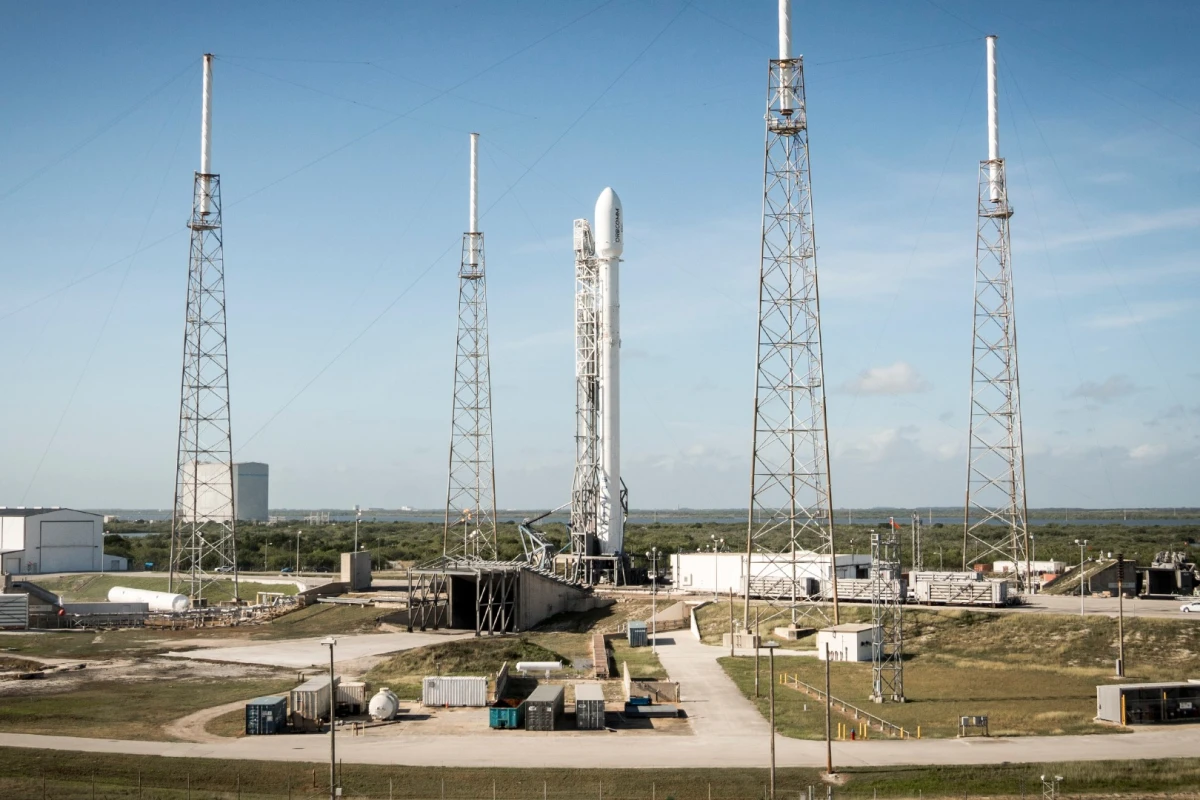 The explosion involved a Falcon 9 rocket similar to this one used to launch Orbcomm 2