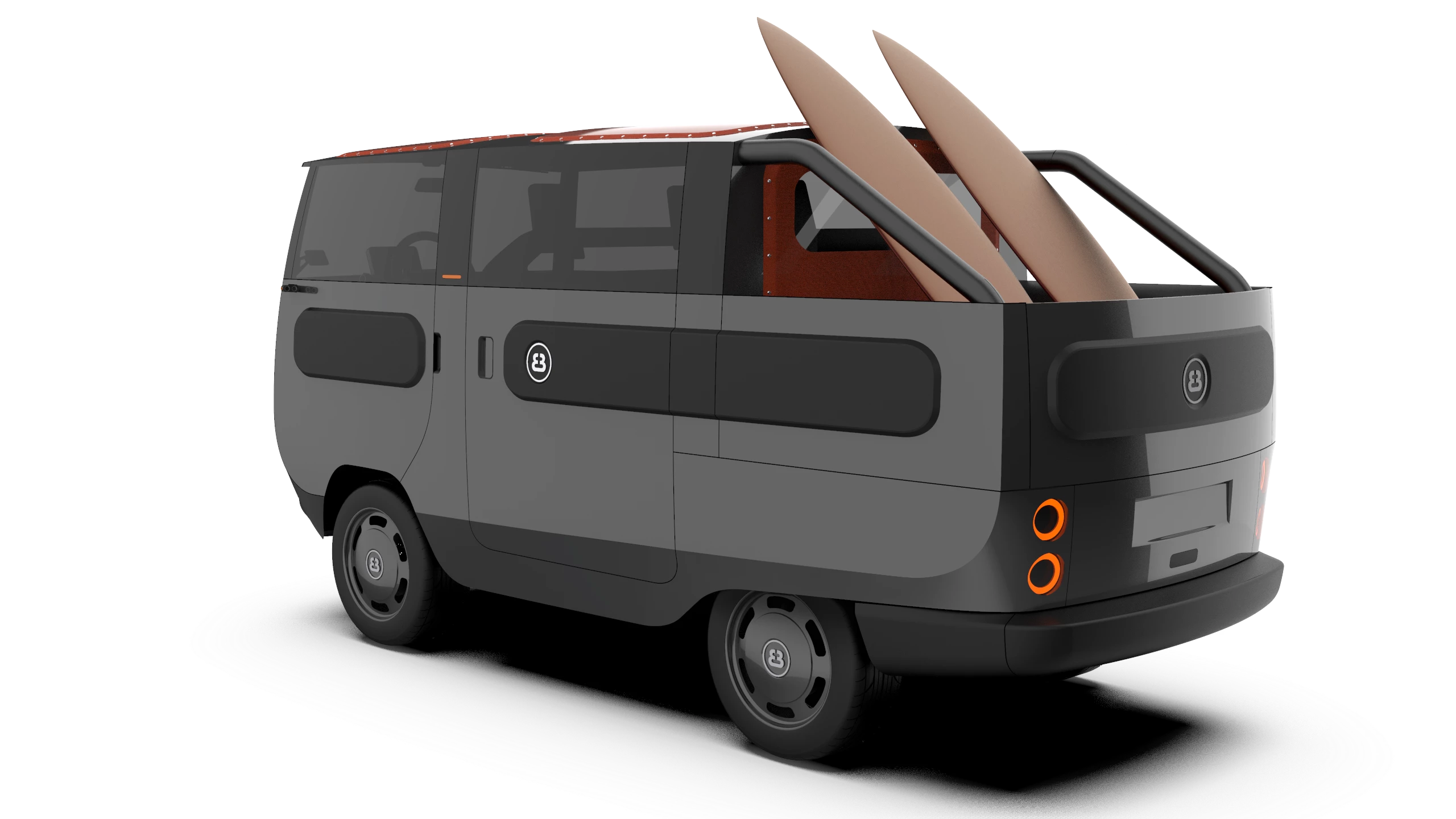 The Open! has a removable roof over the cab and load area