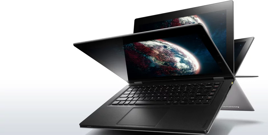 The Lenovo IdeaPad YOGA 13-inch, 360 degree flip and fold Ultrabook