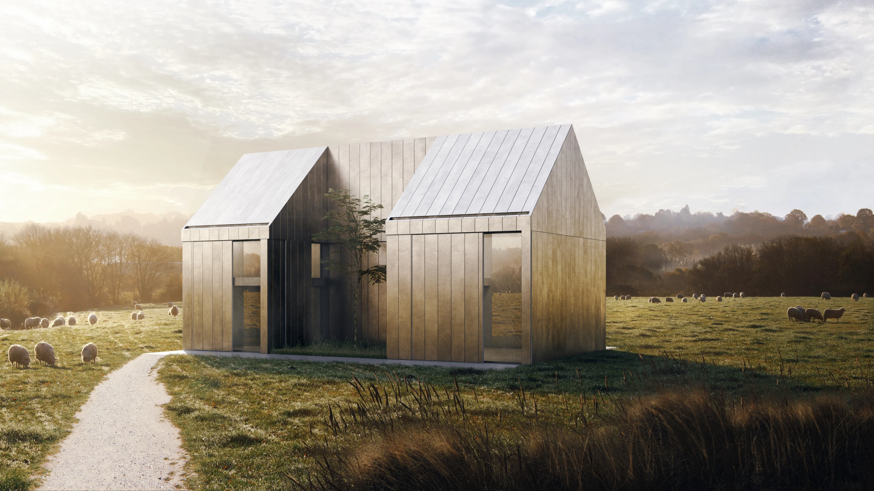 Designer Faye Toogood's home is intended to suit both rural and urban contexts