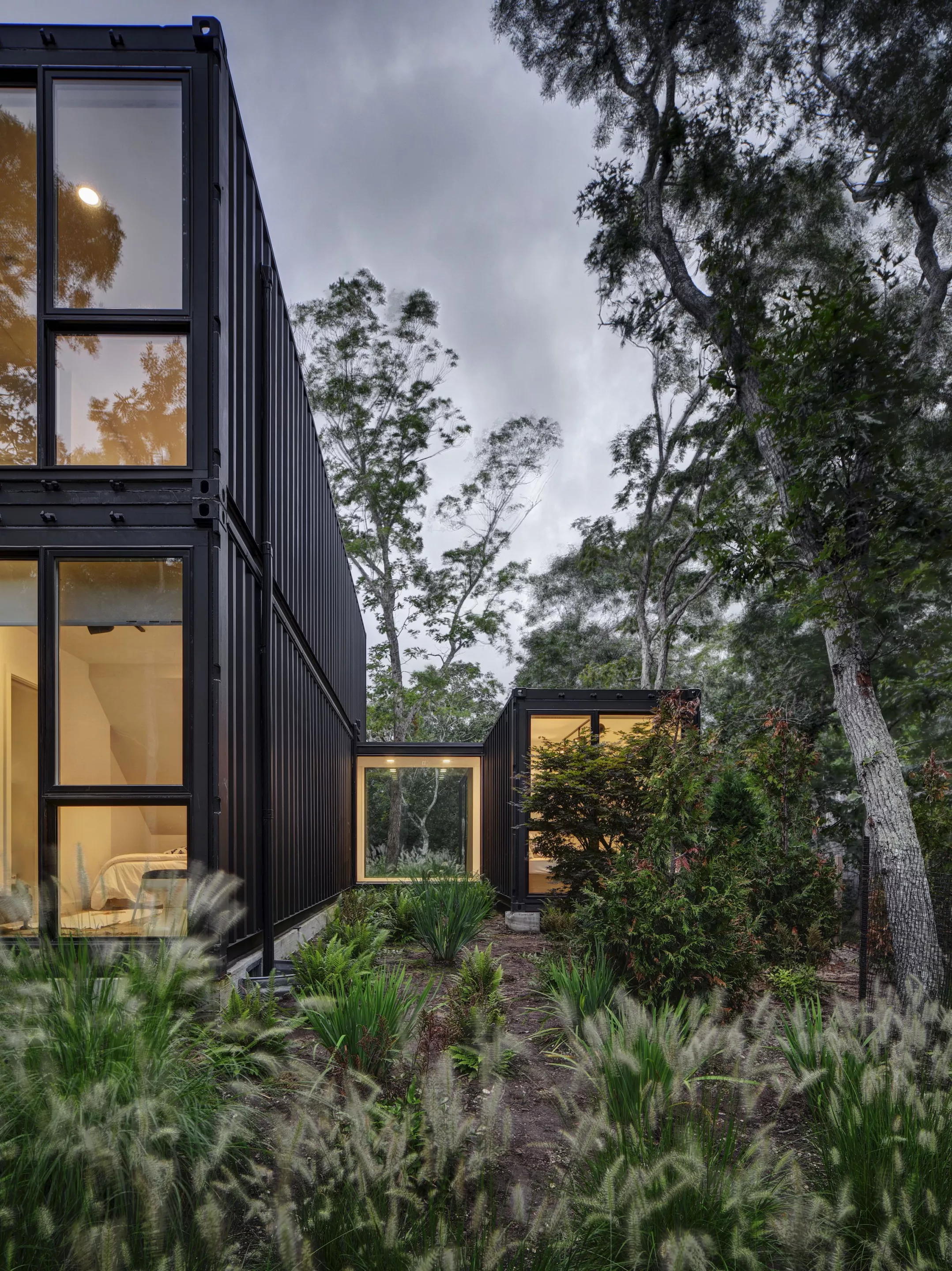 "Our building was installed in two days; fully completed in two months; and cost significantly and meaningfully less than prevailing building costs," says MB Architecture
