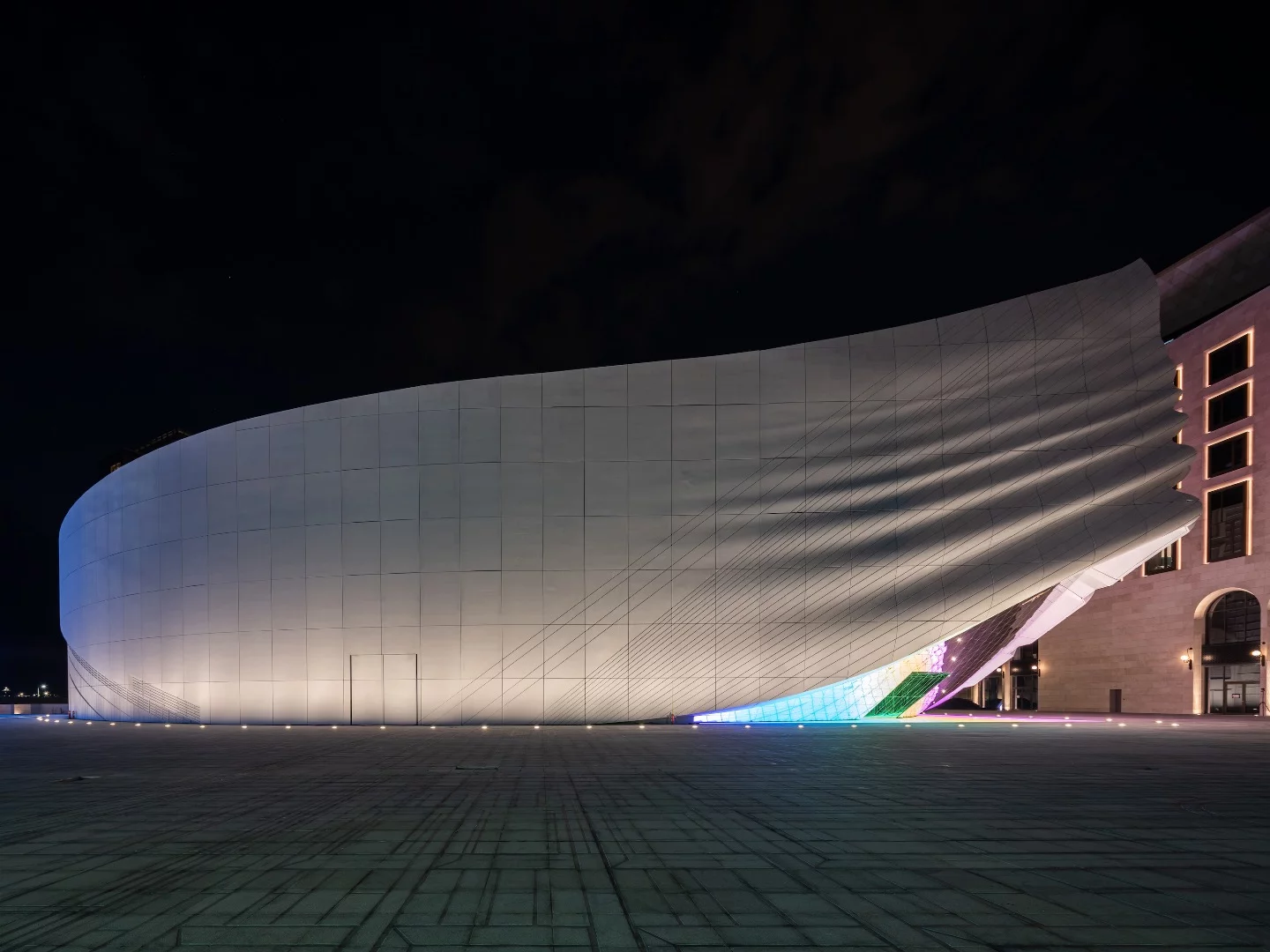 The Imprint's facades look almost like something Alex Chinneck might dream up