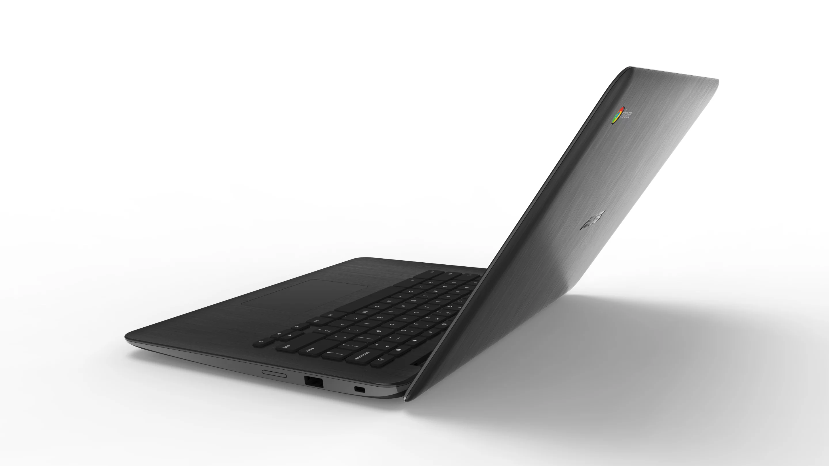 The new 13.3-inch Asus C300 Chromebook is powered by a 2.42 GHz Bay Trail-M processor