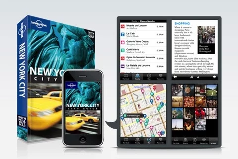 The Lonely Planet iPhone City Guides provide travelers with electronic information on 20 cities around the globe, including New York